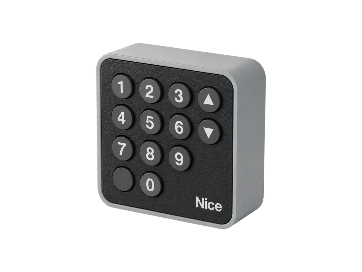 Clavier à code Nice EDS Era 12 touches en saillie pour porte de garage