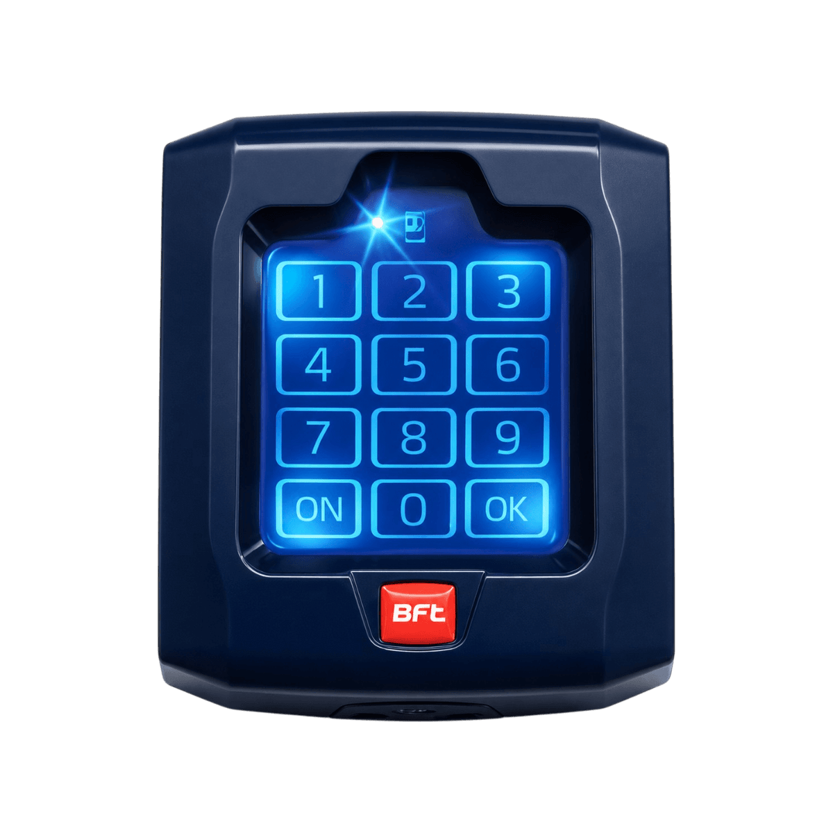 Clavier à code radio BFT Q.BO Touch pour porte de garage