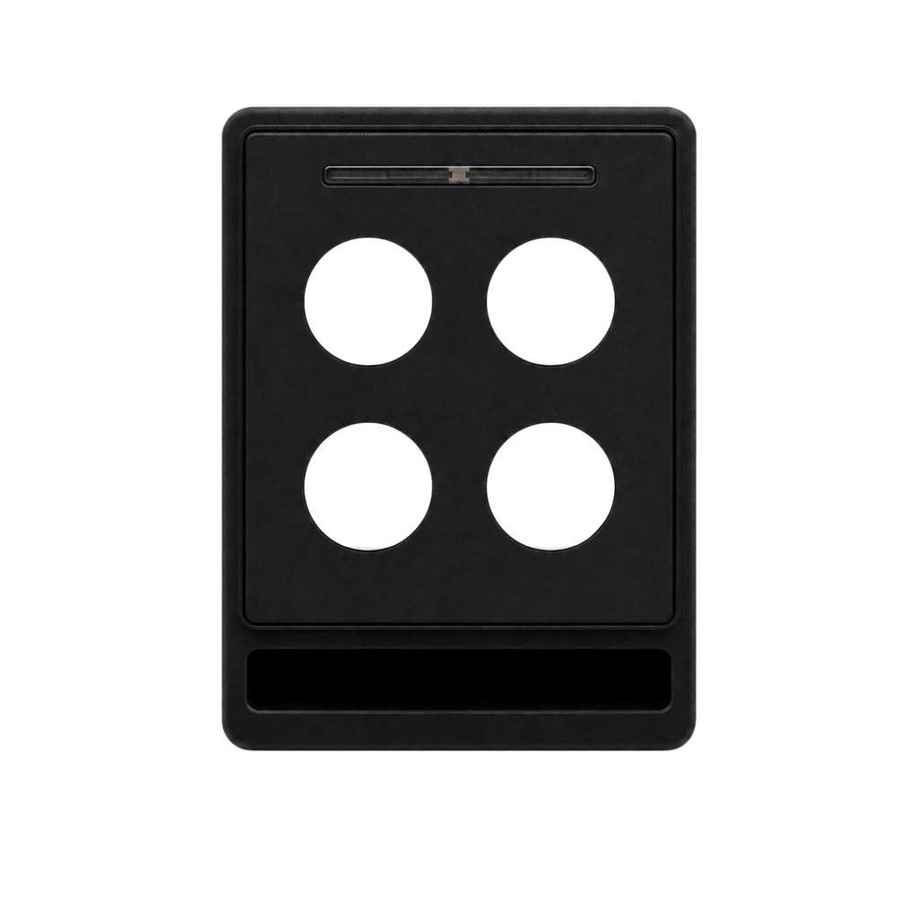 Télécommande Nice Home ECCO5BW blanche et noire 5 boutons pour porte de garage