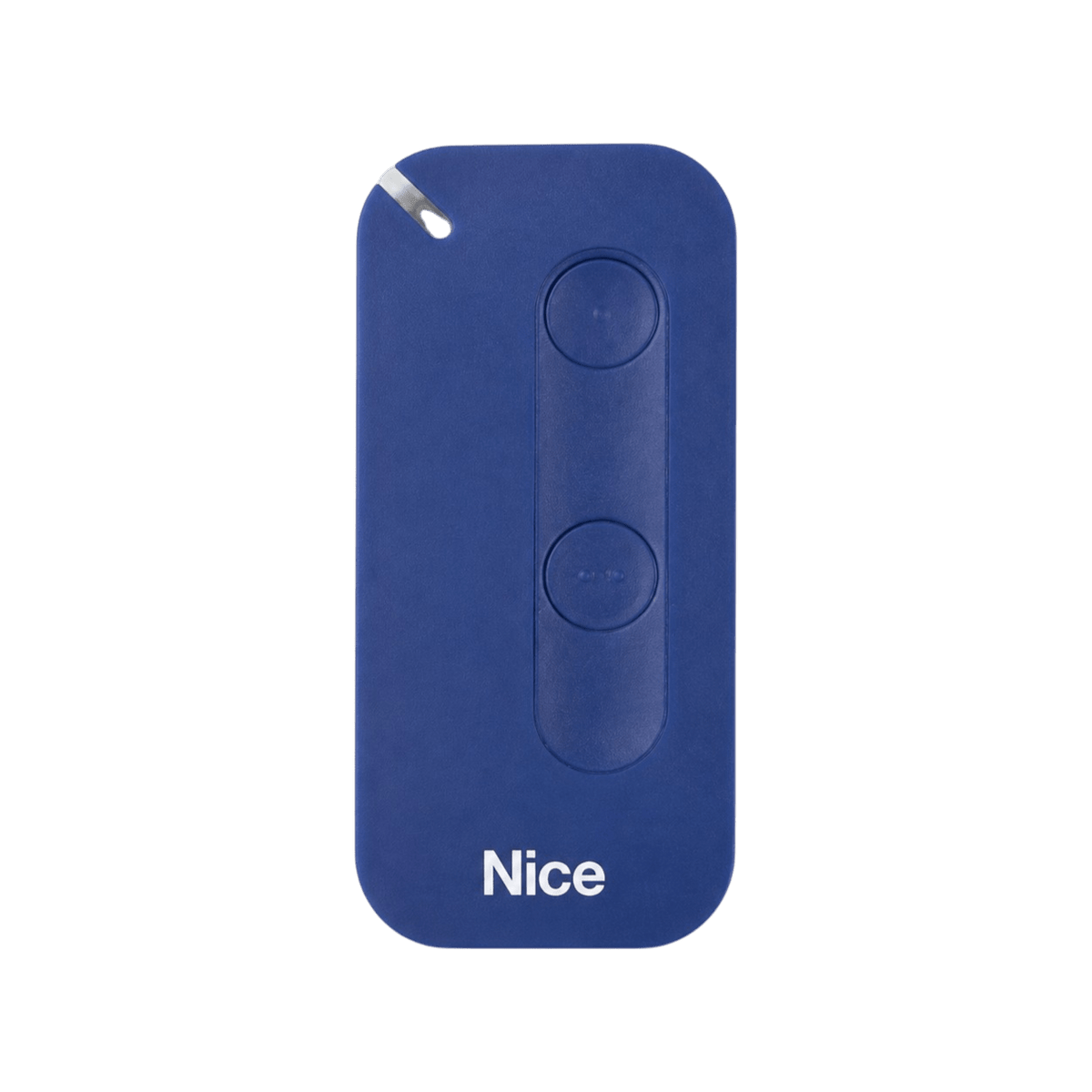 Télécommande Nice MyGo2 avec sa coque bleue