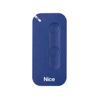 Télécommande Nice MyGo2 avec sa coque bleue