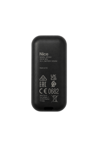 Dos de la télécommande Nice MyGo2