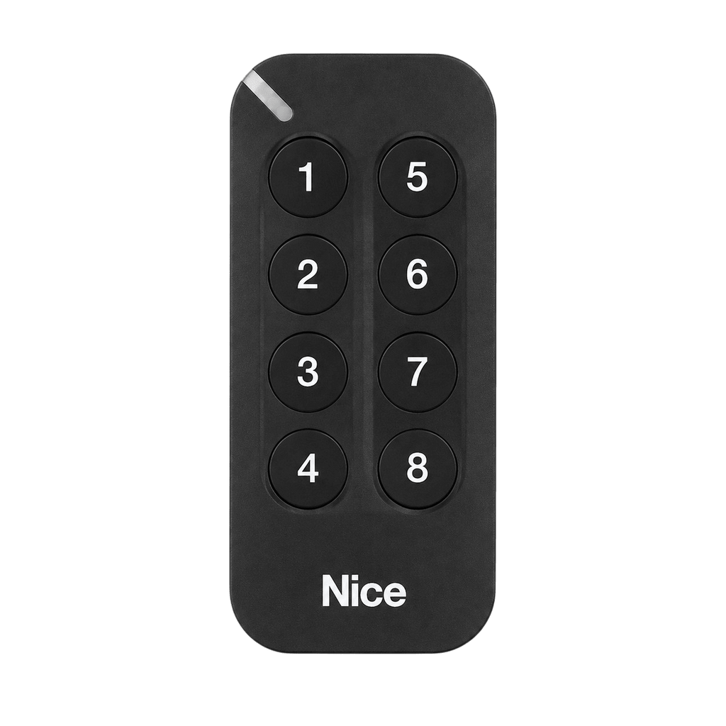 Télécommande Nice MyGo8 8 boutons pour porte de garage